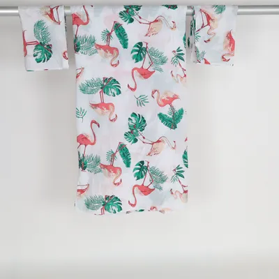 Sengesæt (Hvid, Flerfarvet) fra Meradiso Bomuld, Polyester