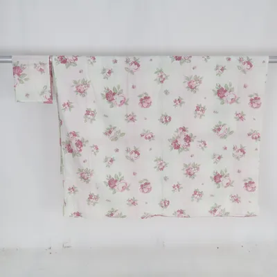 Bed set (White, Pink, Green) from Elisabeth Rosewood Cotton