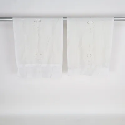 Rideau passe tringle (Blanc)