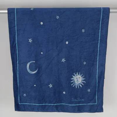 Bath towel (Blue) from Paloma Picasso Cotton
