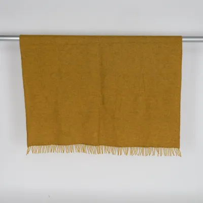 Filt (Gul) från Klippan Ull