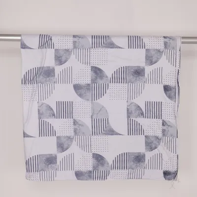 Påslakan (Vit, Grå, Blå)