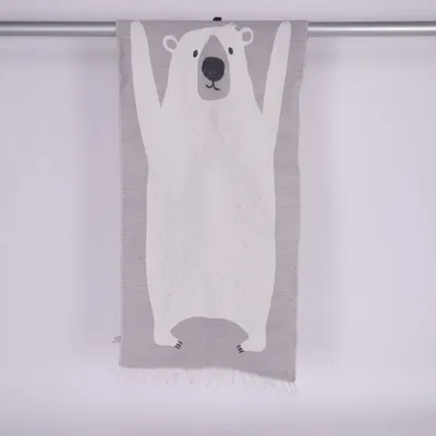 Vävd matta (Vit, Flerfärgad) från H&M Home Bomull