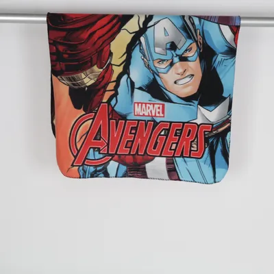Blanket (Blue, Multicolored) from Marvel Avengers Polyester