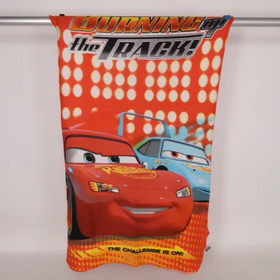 Filt (Röd, Gul, Blå, Orange) från Cars Polyester