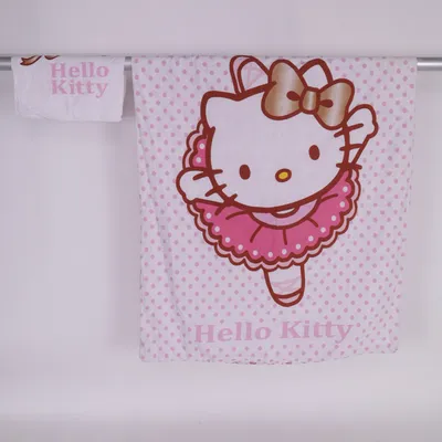 Duvet cover (White, Pink) from Hello Kitty Cotton