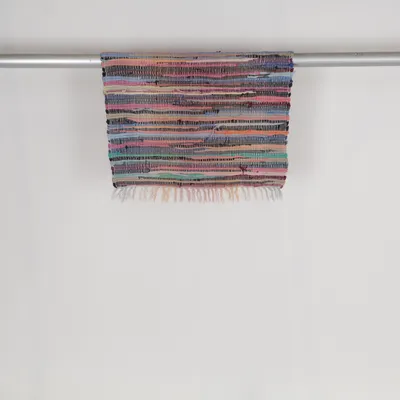 Rag rug (Multicolored) from Åhléns Recycled cotton