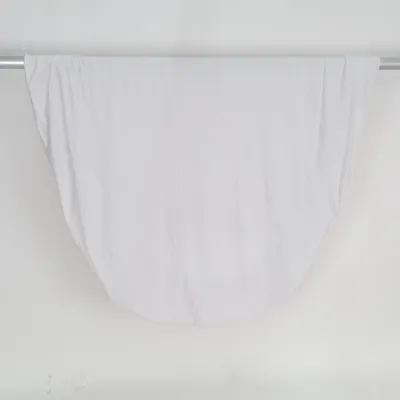 Fitted sheet (White) from Bruno Cotton, Elastane