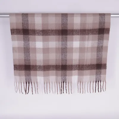 Pläd (Beige, Flerfärgad) från Lager 157 Polyester