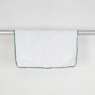 Duvet (White, Green) from Rätt Start Organic cotton, Polyester