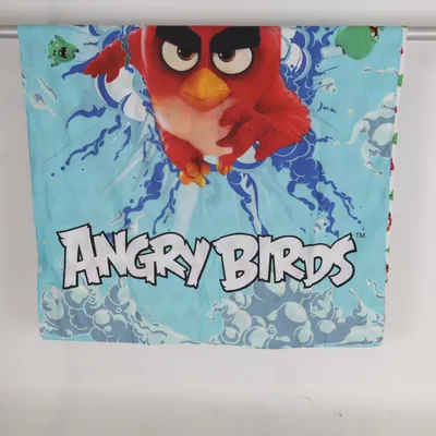 Dekbedovertrek (Blauw, Meerkleurig) van Angry Birds Katoen