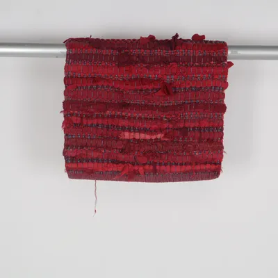 Tapis de chiffon (Rouge)