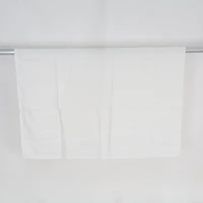 Nappe de table (Blanc) de Elkjaer Coton, Lin