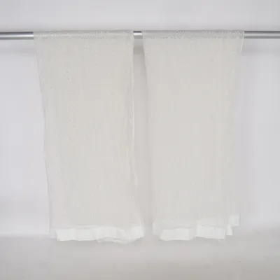 Veckbandslängd (Vit) från IKEA Bomull, Polyester