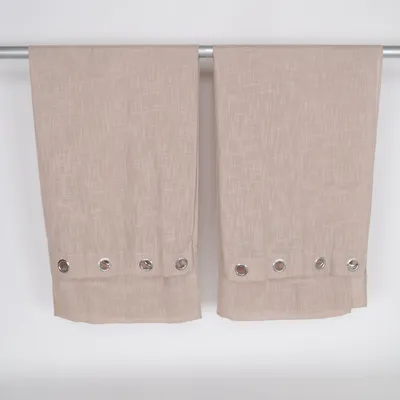 Øjenlågsgardin (Beige)