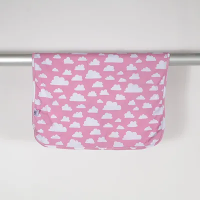Babytæppe (Pink, Hvid) fra Färg & Form Bomuld