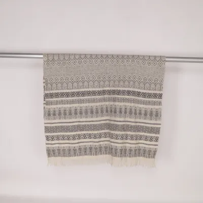 Filt (Grå, Vit) från Klippan