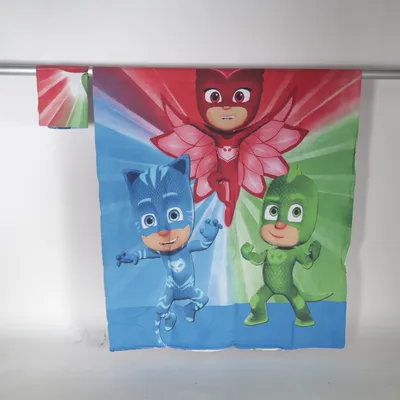 Bettwäsche (Weiß, Blau, Grün, Rot) von PJ Masks Baumwolle