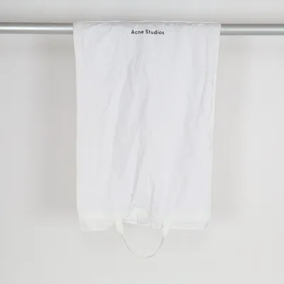 Tøjtaske (Hvid) fra Acne Studios