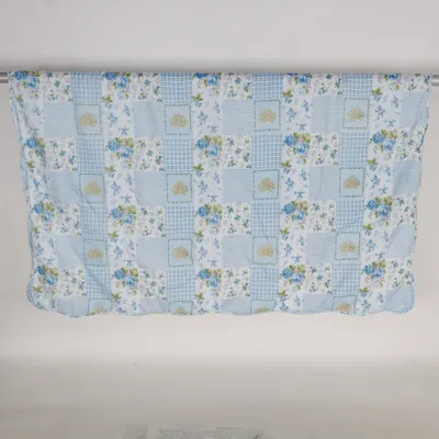 Dessus de lit (Bleu, Blanc, Multicolore) de Damart Coton, Polyester