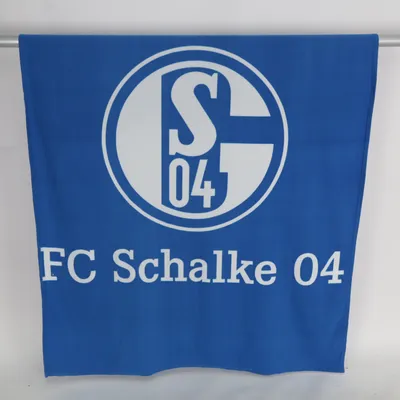 Couverture (Bleu, Blanc) de FC Schalke Polyester