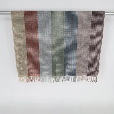 Plaid (Meerkleurig) van Linum Wol