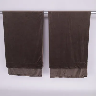 Rod pocket curtain (Green) from Rusta Home Polyester
