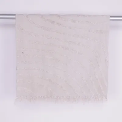 Fladvævet tæppe (Beige)