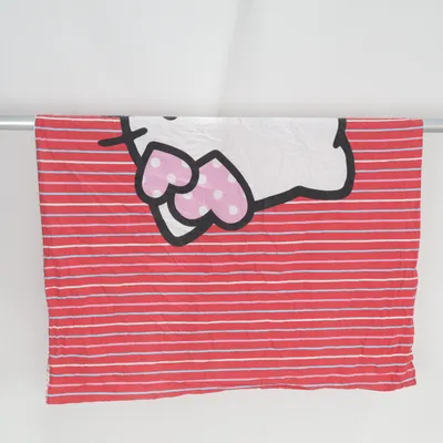Dynebetræk (Rød, Hvid, Flerfarvet) fra Hello Kitty by Sanrio Bomuld