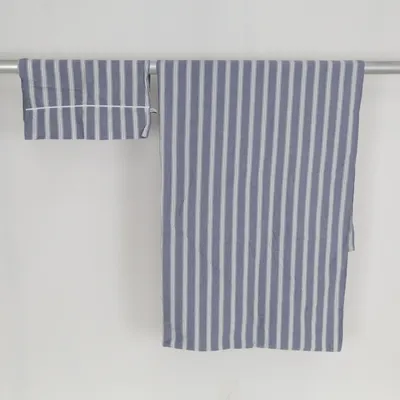 Bed set (Blue, White) from Høie of Scandinavia Cotton
