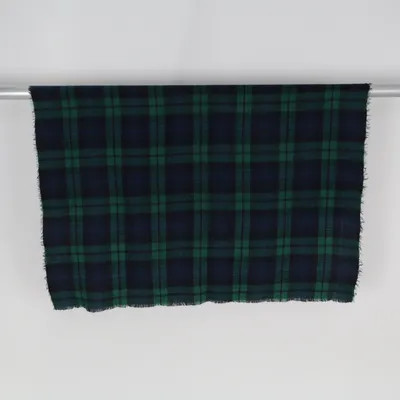 Plaid (Vert, Bleu, Noir)
