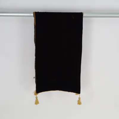 Cache-sommier (Marron, Noir) de Echo Acétate, Nylon, Polyester, Viscose