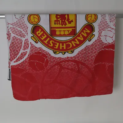 Dynebetræk (Rød, Hvid, Sort) fra Manchester United Bomuld, Polyester