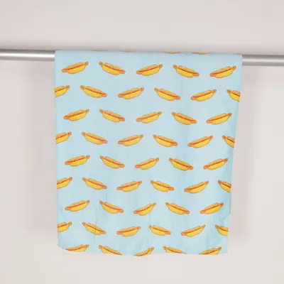Beach towel (Blue, Yellow, Multicolored) from Biltema Cotton