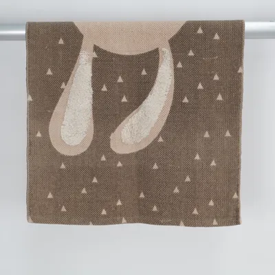 Woven rug (Kinder Tierformenteppich) from Tukan Cotton