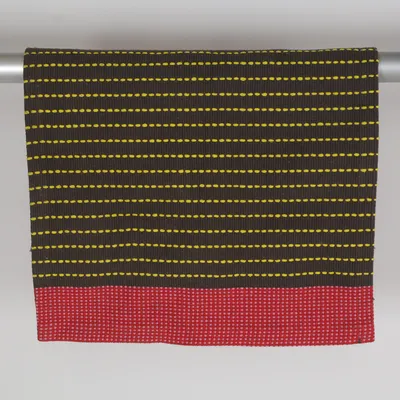 Woven rug (Brown, Red, Blue) from IKEA Cotton