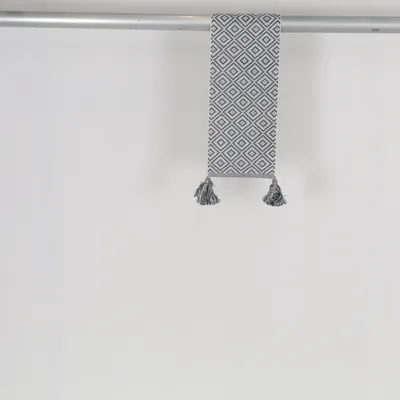 Table runner (Black, White) from Nyblom Kollén Cotton