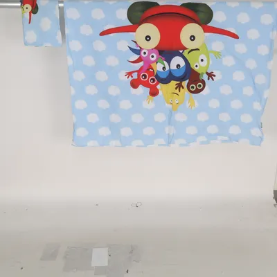 Bed set (Blue, White, Multicolored) from Babblarna