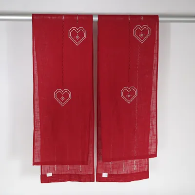 Paneelvorhänge (Rot) von Hemtex