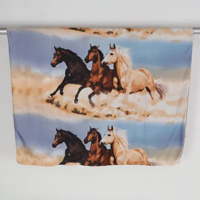 Blanket (Brown, Multicolored) from Bertels Textil Polyester