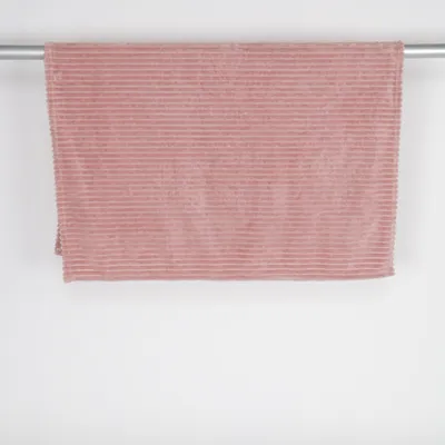 Pläd (Rosa) Polyester