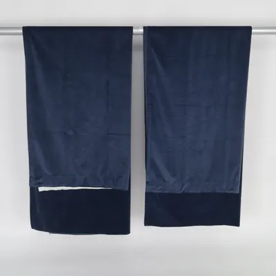 Zonverduisterende gordijnen (Blauw) van Hemtex