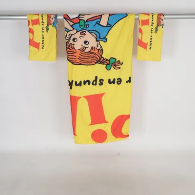 Dekbedset (Geel, Meerkleurig) van Pippi Långstrump