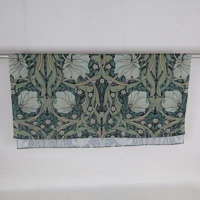 Duschdraperi (Grön, Flerfärgad)