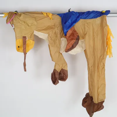 Fancy dress (Brown, Blue, Yellow) Polyester