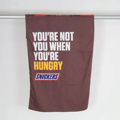 Strandhandduk (Brun, Flerfärgad) från Snickers Ekologisk bomull, Återvunnen polyester