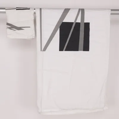 Bed set (White, Black, Gray) from Kronborg Cotton