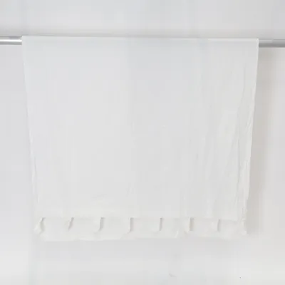 Rod pocket curtain (White)