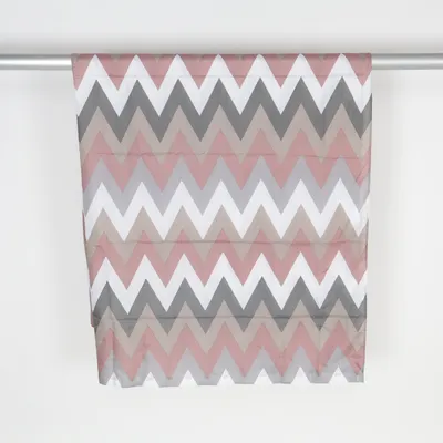 Rideau de douche (Rose, Gris, Blanc) de Eight Mood Polyester