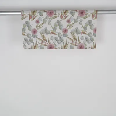 Tablecloth (Beige, Green, Red) from Sander Cotton, Polyester